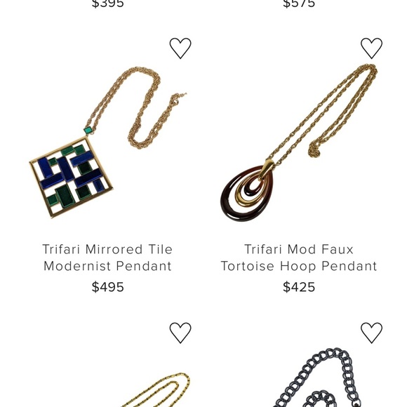 Designers Dream, Vintage Trifari Love Birds with chain fringe, gold tone. - Picture 13 of 16